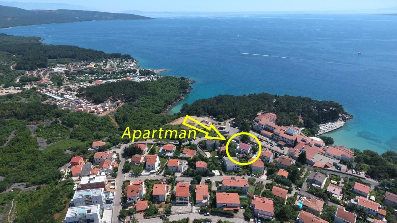 Apartments Pika Krk Town Exterior foto
