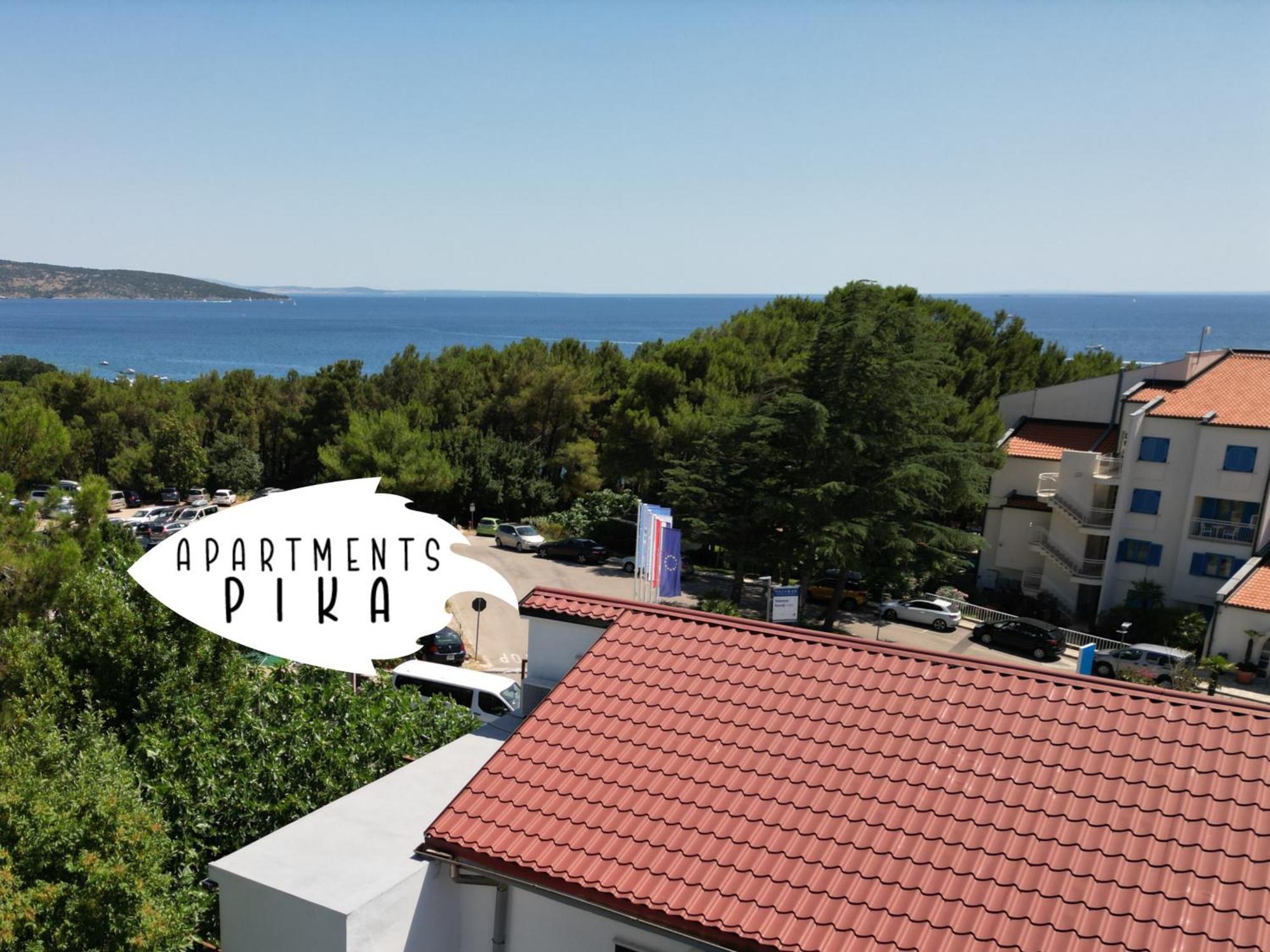 Apartments Pika Krk Town Exterior foto